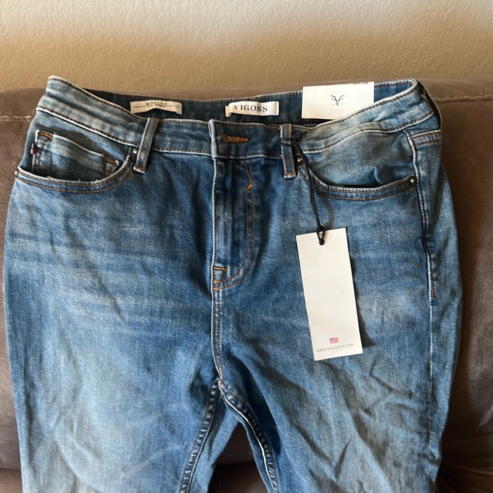 Vigoss luxe stretch skinny mid rise Jean